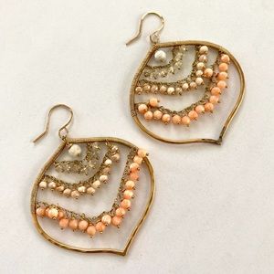 Debra Mack Goddess Teardrop Hoop Earrings